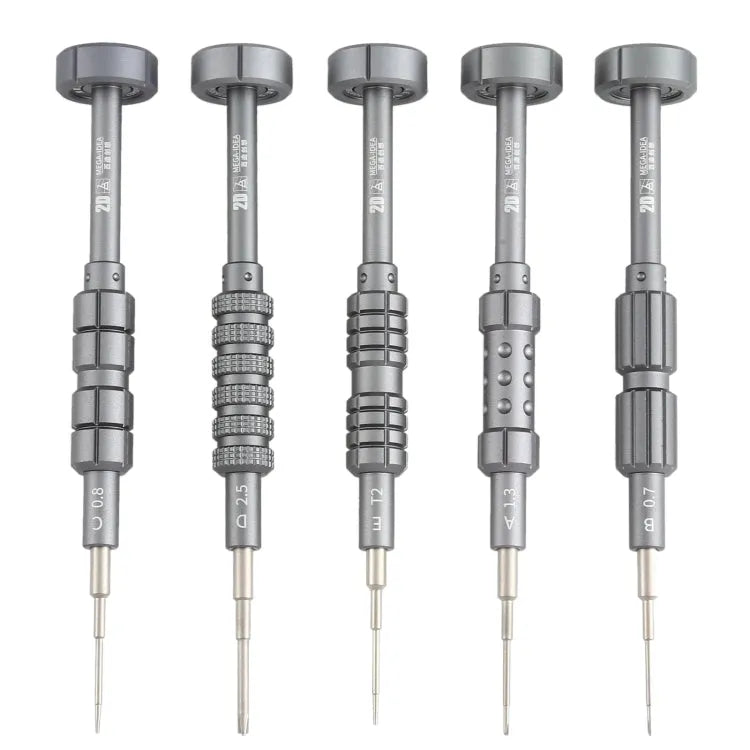 QIANLI 5 in 1 multifunctionele 2D granaat magnetische schroevendraaierset