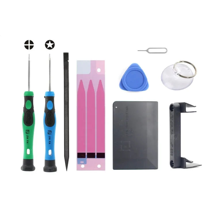 JIAFA JF-8157 9-in-1 batterijreparatieset voor iPhone 6 Plus