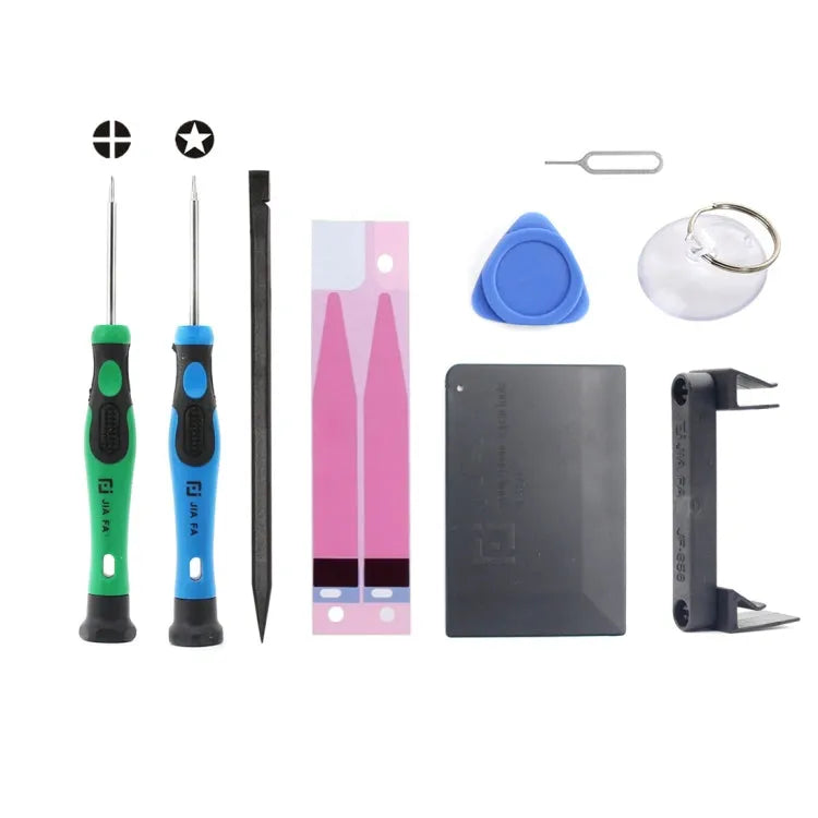 JIAFA JF-8157 9-in-1 batterijreparatieset voor iPhone 6
