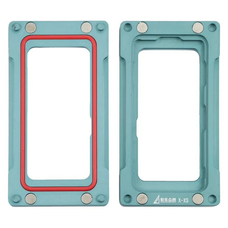Magnetisch LCD-scherm Frame Bezel Druk Holding Mold Clamp Mold voor iPhone X-XS