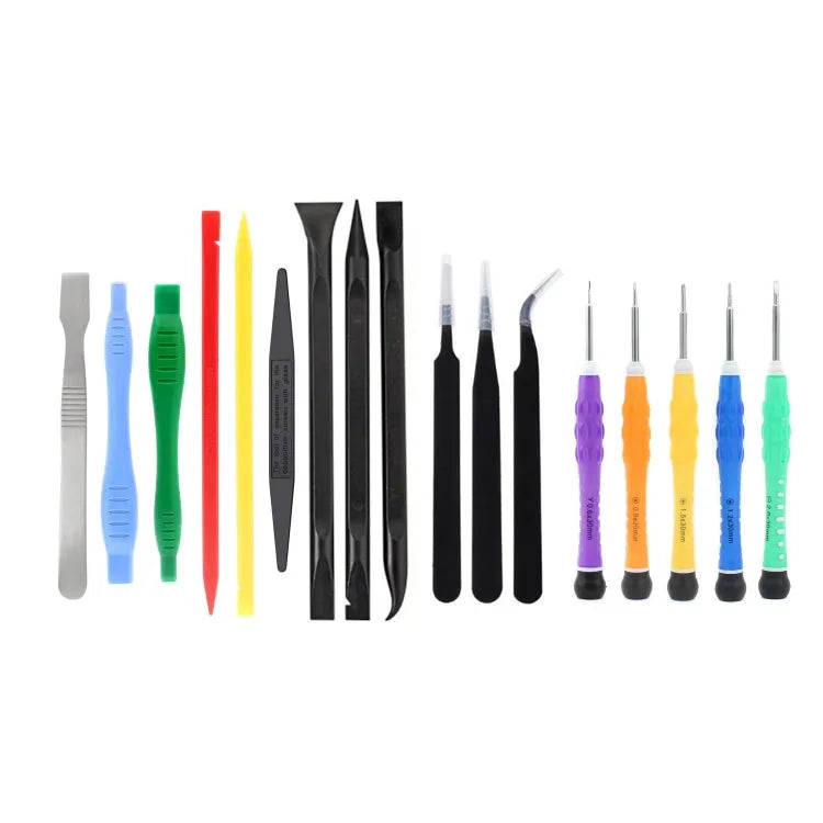 JIAFA JF-8170 17-in-1 multifunctionele reparatiegereedschapset met tas voor iPhone, Macbook, Applewatch