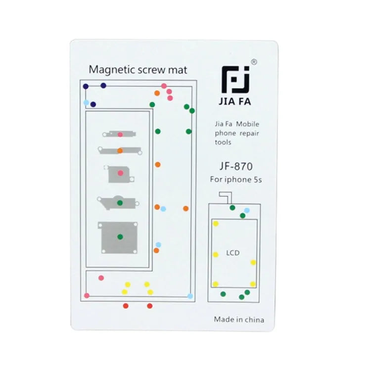 JIAFA magnetische schroeven mat voor iPhone 5S