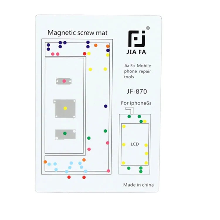 JIAFA magnetische schroeven mat voor iPhone 6s