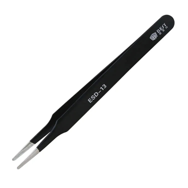 BEST BST-13 Precisie antistatische ESD roestvrijstalen pincet