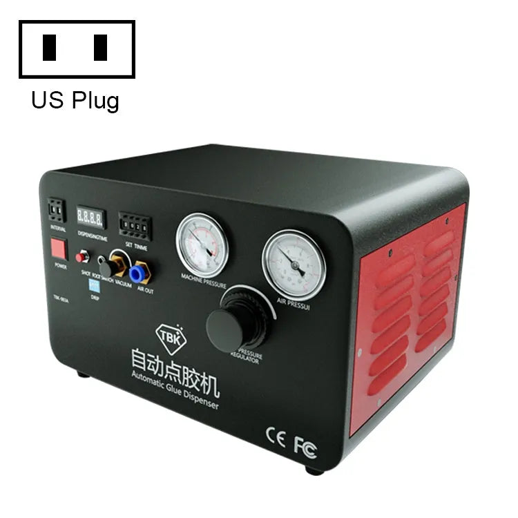TBK-983A ingebouwde pomplijmdispenser Volledig automatische lijmvulmachine, Amerikaanse plug