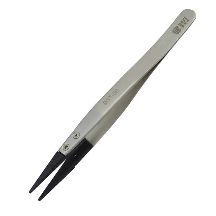 BEST BST-00 pincet met rechte kop voor reparatie van mobiele telefoons / computers