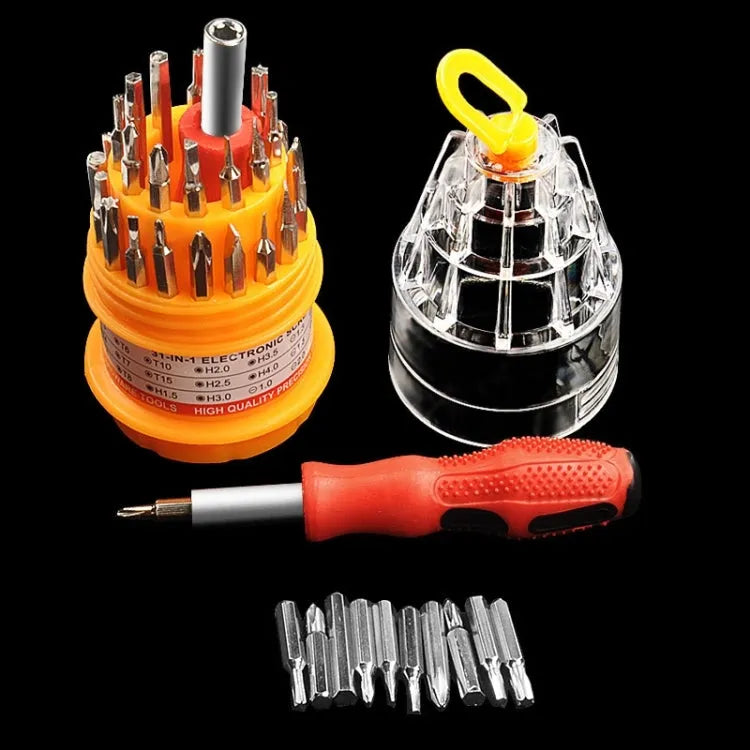 31 In 1 Kleine Schroevendraaier Cross Mobiele Telefoon Reparatie Tool Pagode Schroevendraaier Multifunctionele Schroevendraaier Set, Specificatie: 31 PCS In 1 Kleine