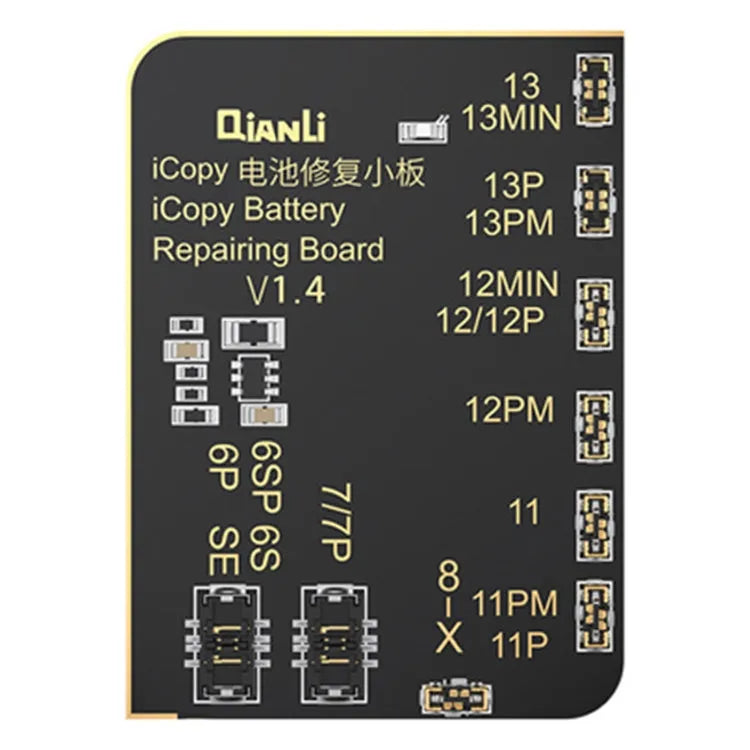 6 - 13 Pro Max Qianli iCopy Plus 2.2 Reparatie Detectie Programmeur, Model: Batterij Module voor iPhone