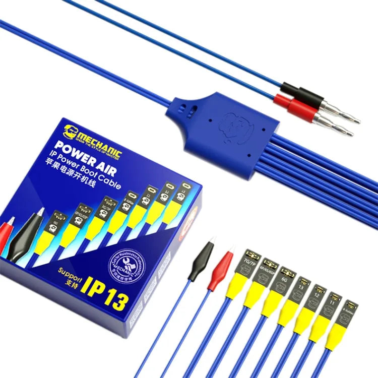 Mechanic Power Air Power Boot Kabel Power Test Cord voor iPhone 6-13 Pro Max