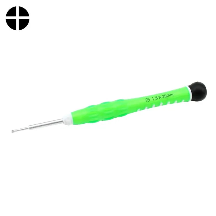 JIAFA 612 Cross 1.5 schroevendraaier voor reparatie van mobiele telefoons (groen)