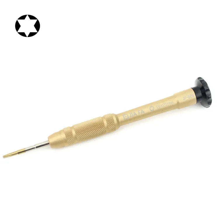 Professioneel reparatiegereedschap Open gereedschap 25 mm T6 inbussleutel schroevendraaier (goud)