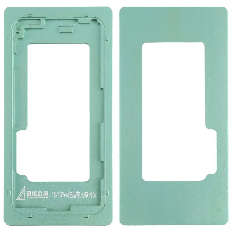 LCD-scherm met frame bezel kalibratie vaste mal voor iphone 13 pro / 13