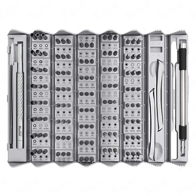 Kaisi K-8128 128 in 1 precisie magnetische schroevendraaier set