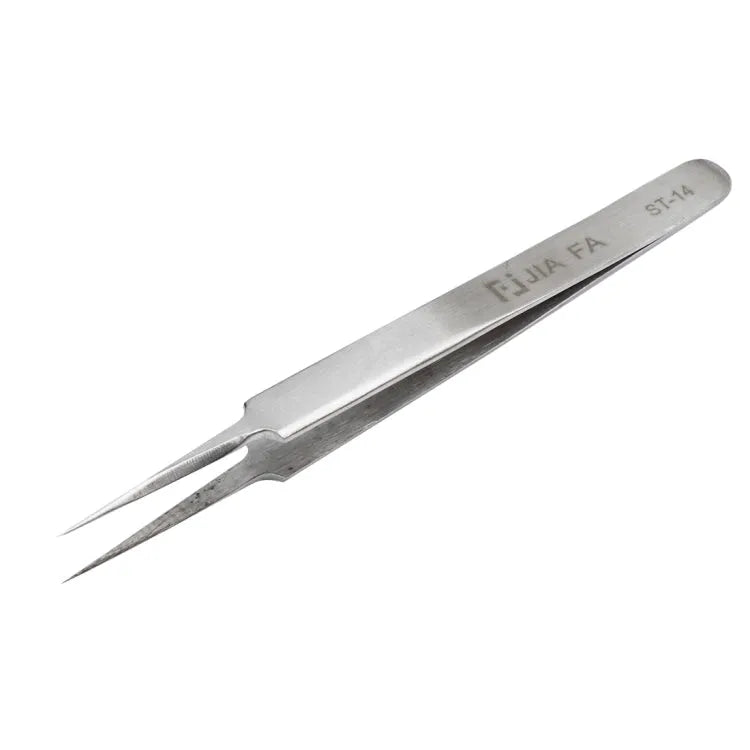 JIAFA ST-14 Antimagnetische anti-zuur stalen pincet met hoge hardheid