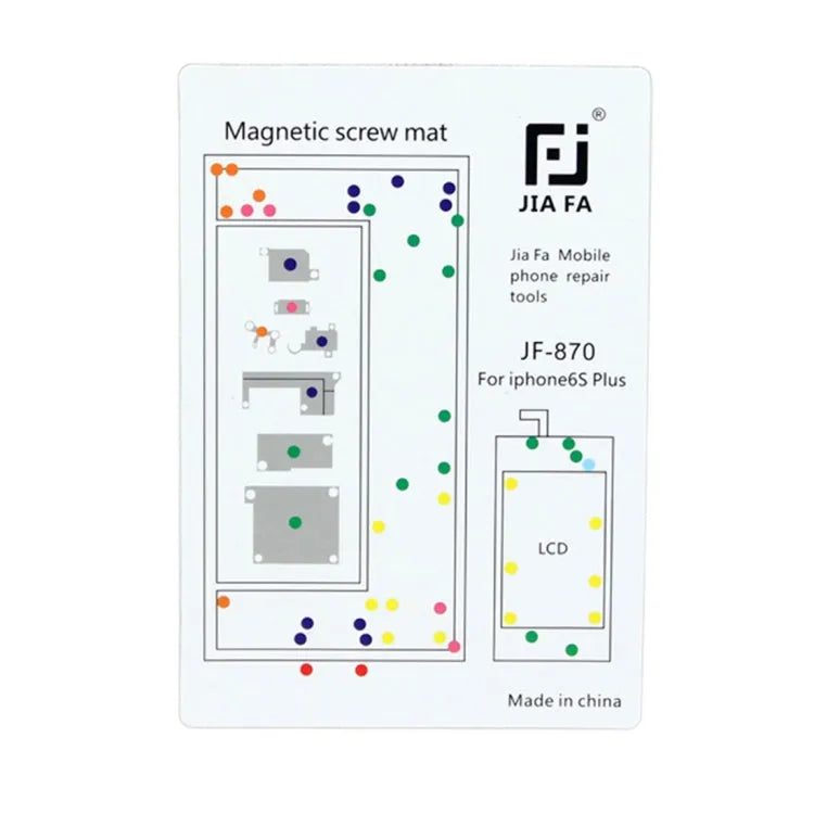 JIAFA magnetische schroeven mat voor iPhone 6s Plus