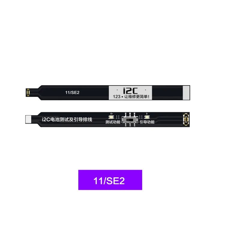 11 / SE2 i2C Battery Boot Strap Test Flex-kabel voor iPhone