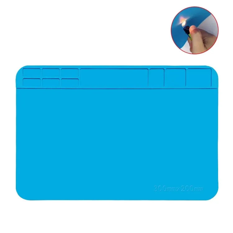 30x20cm Telefoon Computer Reparatiebank Hittebestendig Siliconen Pad Lastafelmat