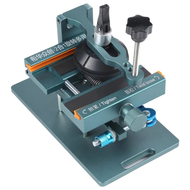 2 in 1 360 roterende lcd-scherm achterklep scheidingsteken