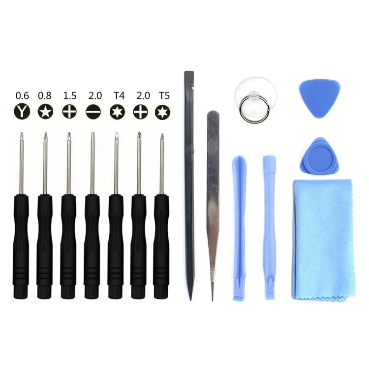 JIAFA JF-8106 15-in-1 reparatiegereedschapset voor smartphones
