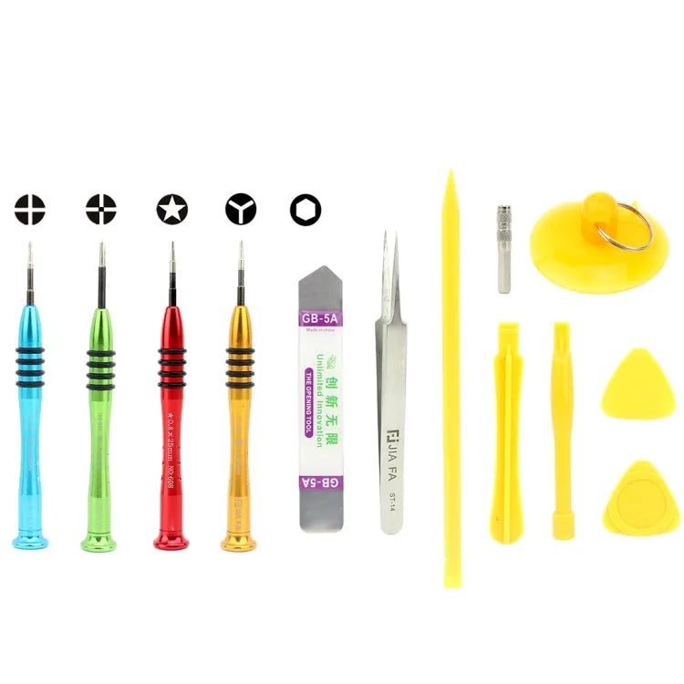 JIAFA JF-8155 13-in-1 reparatiegereedschapset voor iPhone