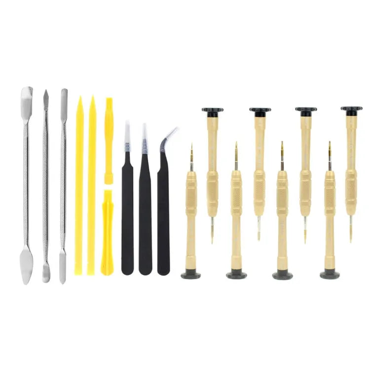 JIAFA JF-8173 18-in-1 multifunctionele reparatiegereedschapset met tas voor verschillende mobiele telefoons