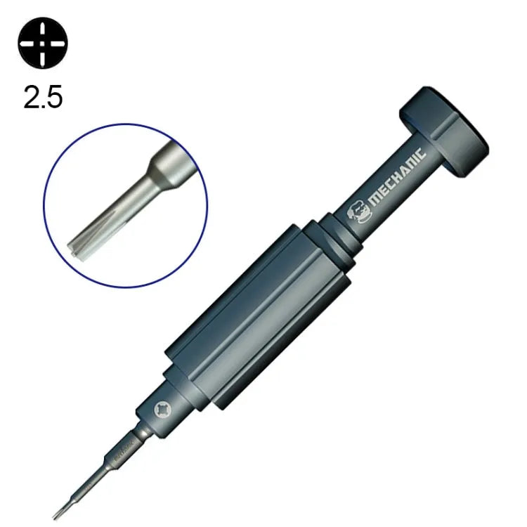 MECHANIC Mortar Mini iShell Hollow Cross Tip 2,5 Midden Bezel schroevendraaier