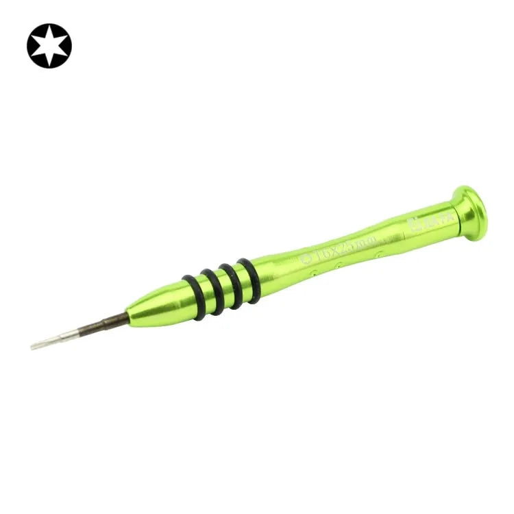 JIAFA JF-668 Torx T6 reparatieschroevendraaier voor Nokia / Sony / Huawei / HTC (groen)