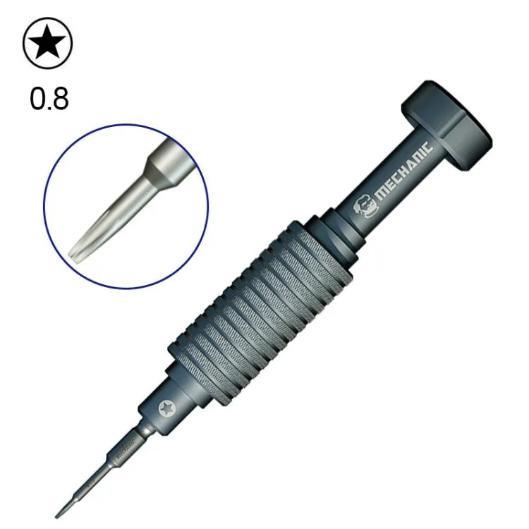 MECHANIC Mortar Mini iShell Five Star 0.8mm Phone Repair precisie schroevendraaier