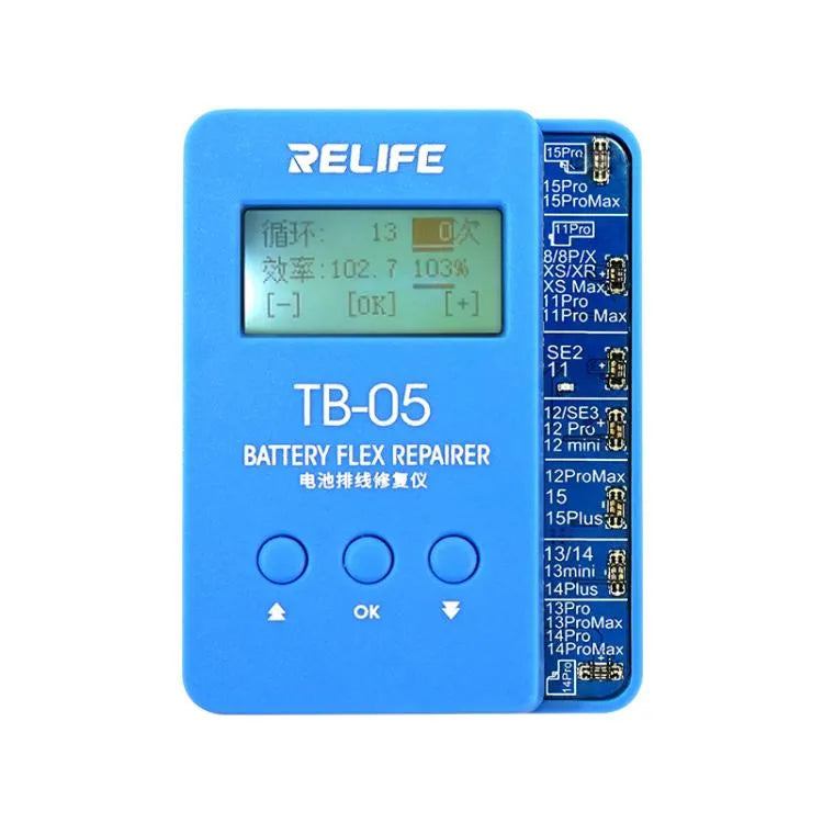 RELIFE TB-05 Reparatie-instrument voor batterijkabels van de iPhone 11-15-serie