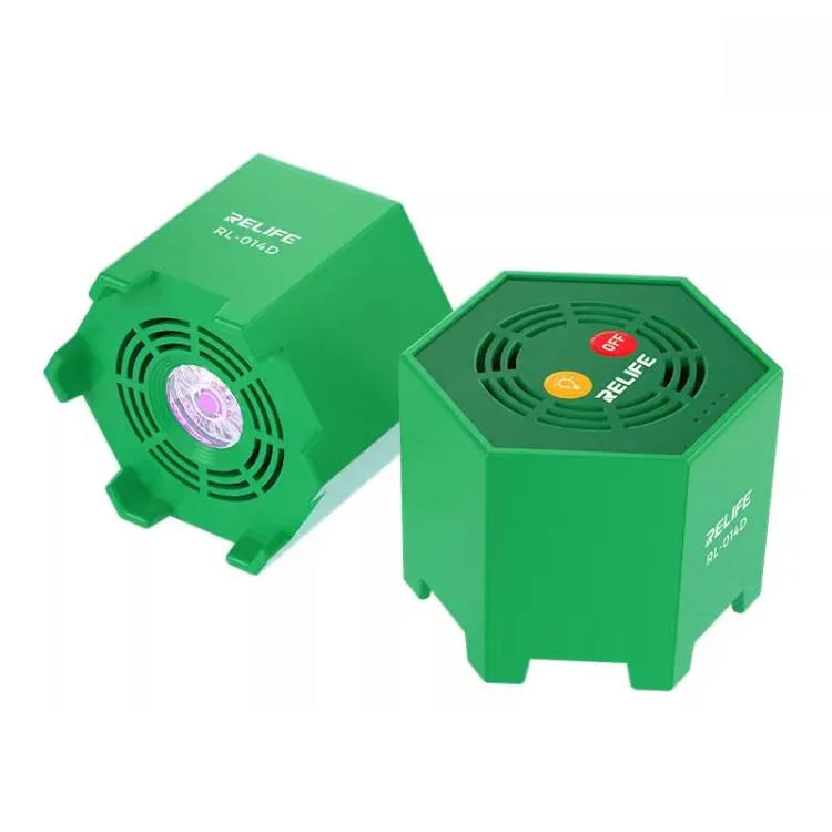 RELIFE RL014D Smart UV-uithardingslamp LED Ultraviolet Mobiele telefoon Reparatie Schaduwloze lijm Groene olie Snel drogende olie-uithardingslamp