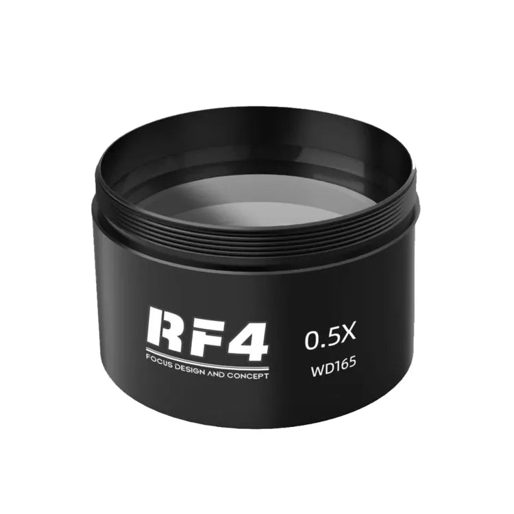 Tienvoudig met schaalmicroscoop Groothoekoculair, RF4 0,5X microscoopvermenigvuldigingslens: 600