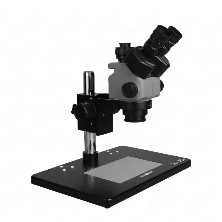 Kaisi 6558 6,5-58x synchrone zoom trinoculaire stereomicroscoop