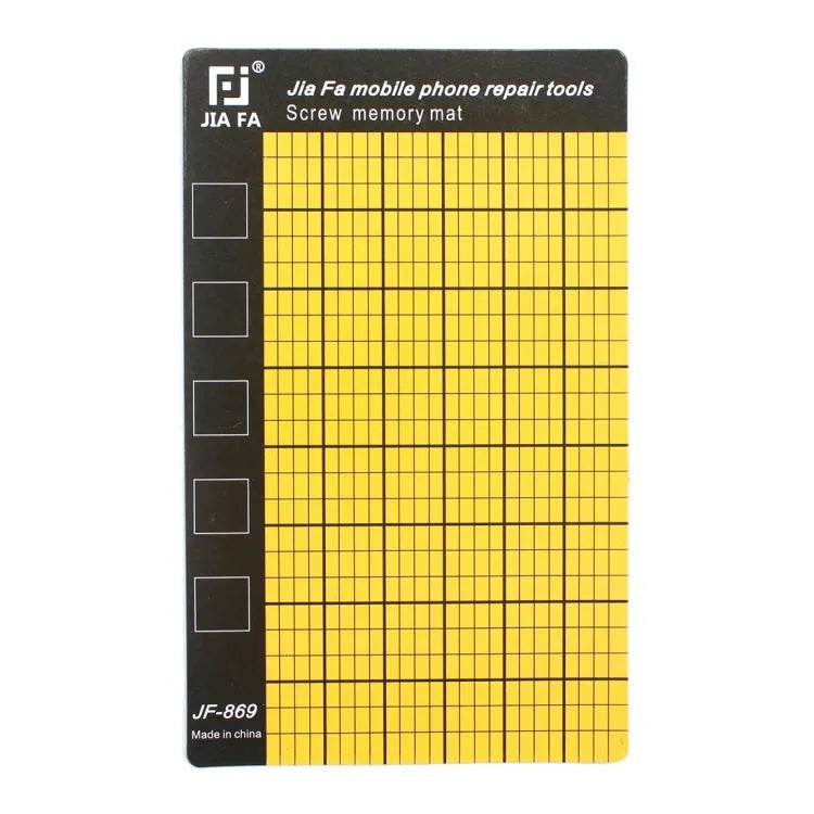 JF-869 Universele magnetische schroefmat voor telefoonreparatie, afmeting: 14,5x9cm