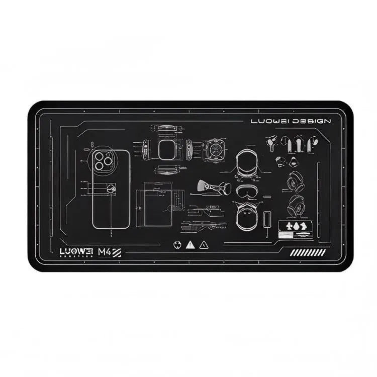 Luowei LW-M4 15,6-inch hittebestendige siliconen reparatiepad