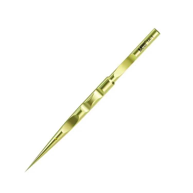 MaAnt Titanium Pincet Antistatisch Klein Clip Vogelnest Haar Plukken Roze Prik Clip Reparatie Tool (Recht)