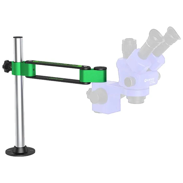 Mijing MJ4015 360 Universele Rotatie Telescopische Opvouwbare Microscoop Metalen Beugelarm