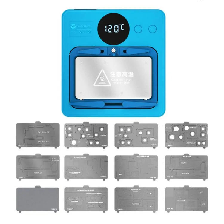 SUNSHINE SS-T12B 13 in 1 mobiele telefoon moederbord Smart Repair verwarmingsplatform Kit Ondersteuning IP7G-16PM/Android Universeel