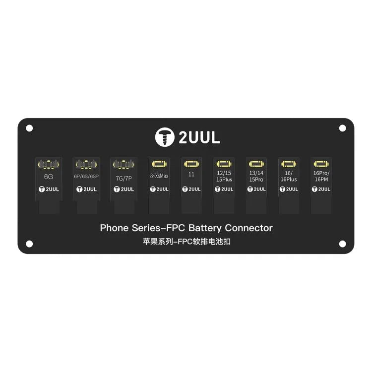 2uul BT03 FPC-batterijconnector voor iPhone 6 tot 16 Pro Max