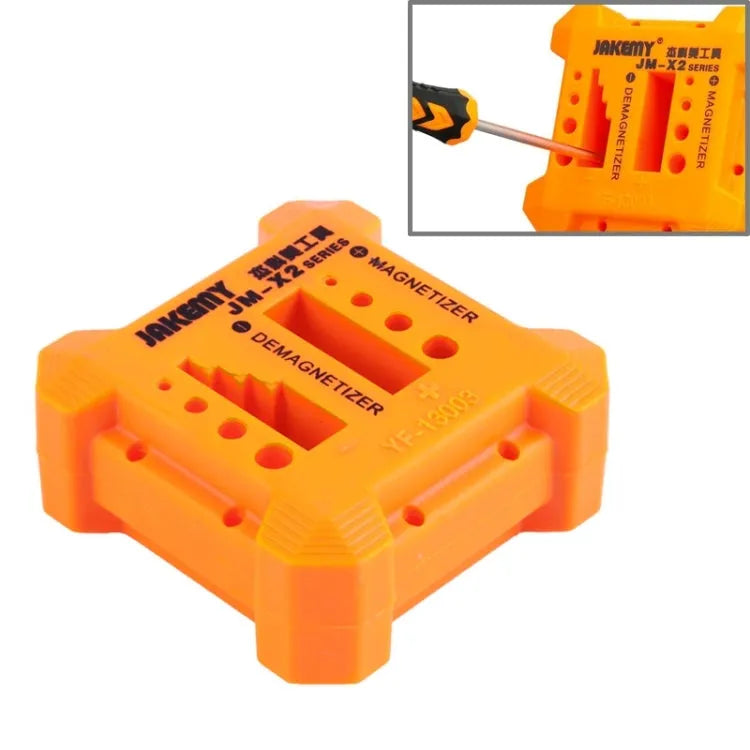 JAKEMY JM-X2 Magnetiseur / Demagnetizer met schroevendraaiergaten, maat: medium