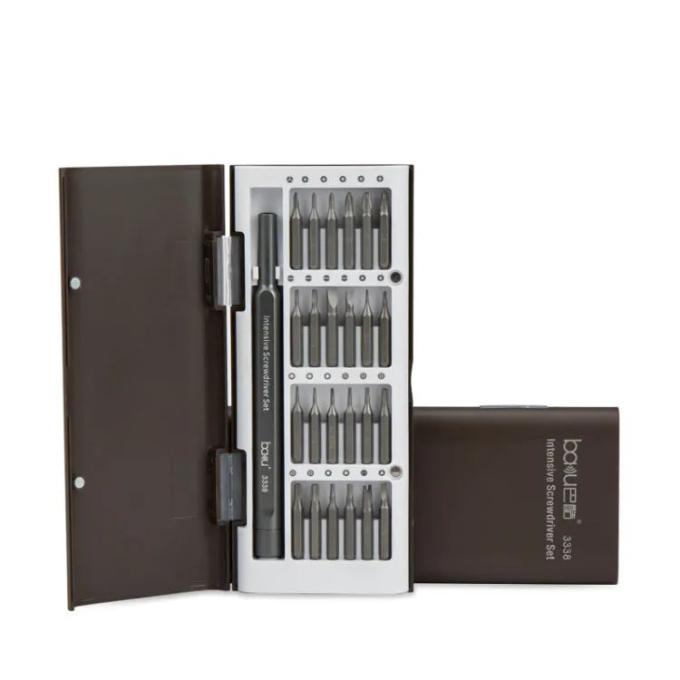 Baku BA-3338 24 In 1 multifunctionele schroevendraaier set mobiele computerreparatie-tool