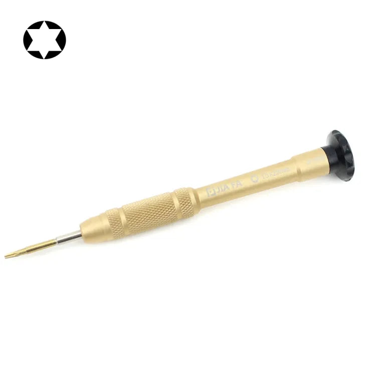 Professionele reparatie tool Open Tool 25 mm T5 inbussleutel schroevendraaier (goud)
