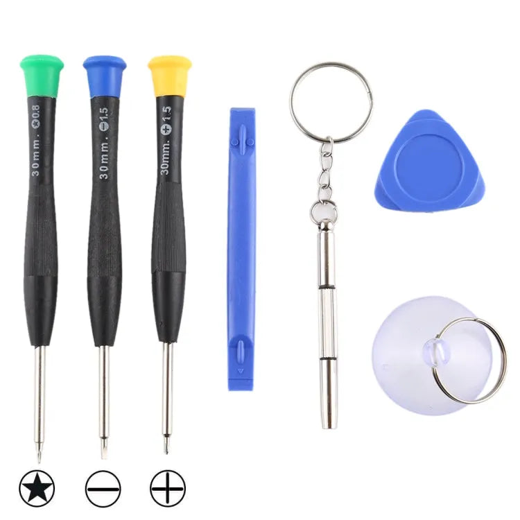 JF-17010301 7-in-1 reparatiegereedschapset voor iPhone, Samsung