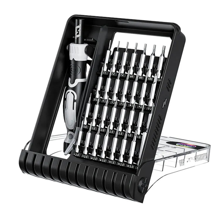 JAKEMY 32 in 1 precisieschroevendraaierset met pincet, model: JM-8189A