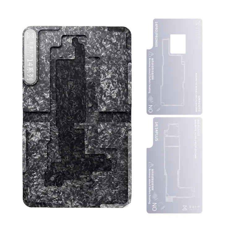 14-serie Qianli Mega-idee Multifunctioneel middenframe Positionering BGA Reballing Platform voor iPhone