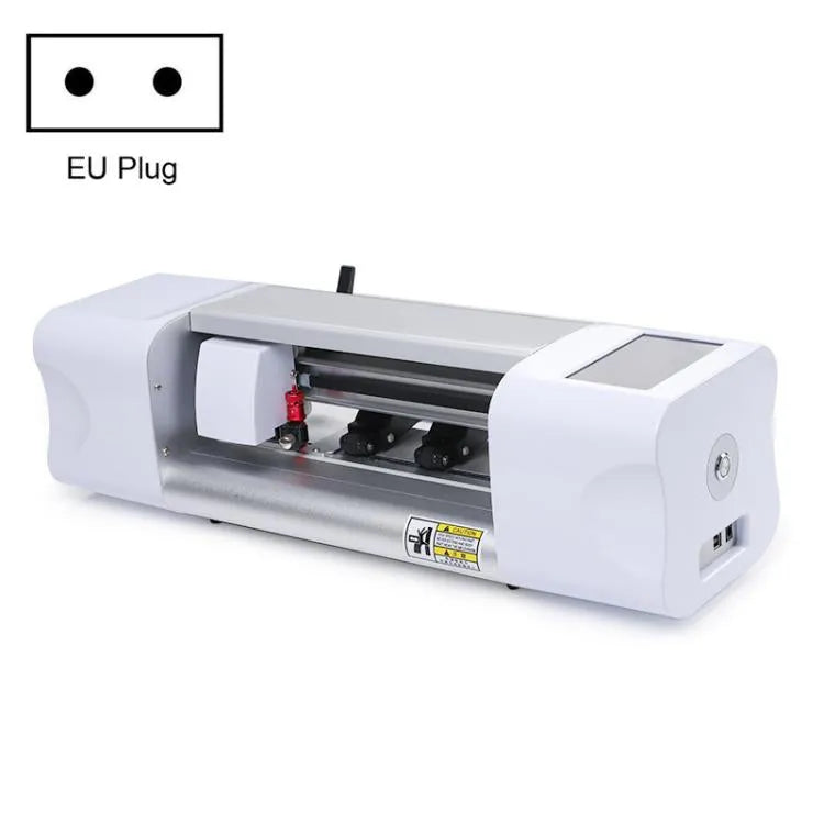 Snijmachine voor mobiele telefoonfilms, slimme automatische snijmachine met EU-stekker