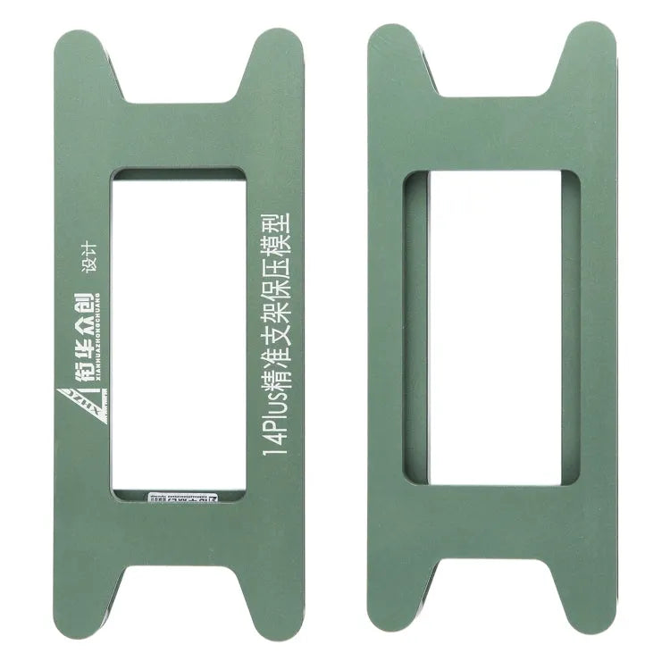 14 Plus Magnetisch LCD-scherm Frame Bezel Drukvasthoudvorm Klemvorm voor iPhone
