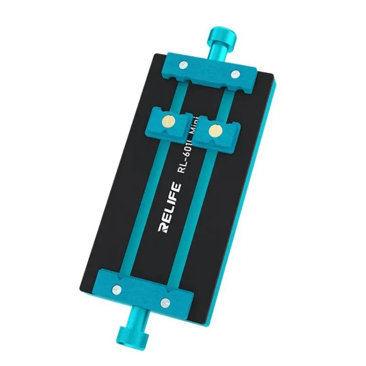 RELIFE RL-601L Mini roterende mobiele telefoon moederbord reparatie multifunctionele kaarthouder hoge temperatuurbestendige vaste kaartsleuf