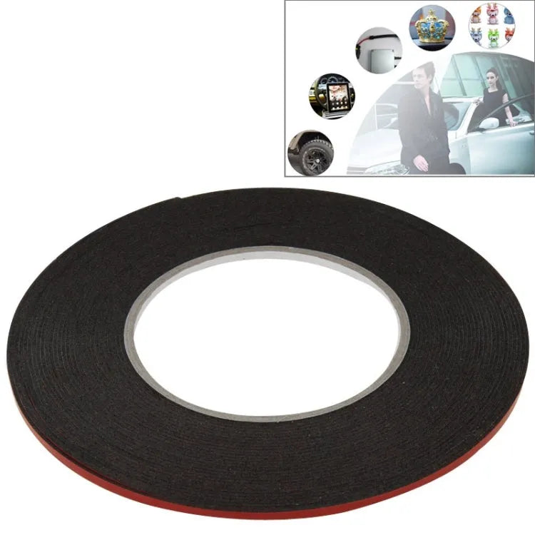 0,3 cm spons dubbelzijdige sticker tape, lengte: 10m