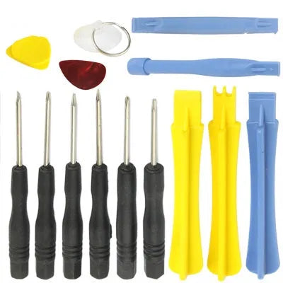 14-in-1 (schroevendraaiers + plastic openingstools) Professioneel premium precisie-telefoon-demontagegereedschap