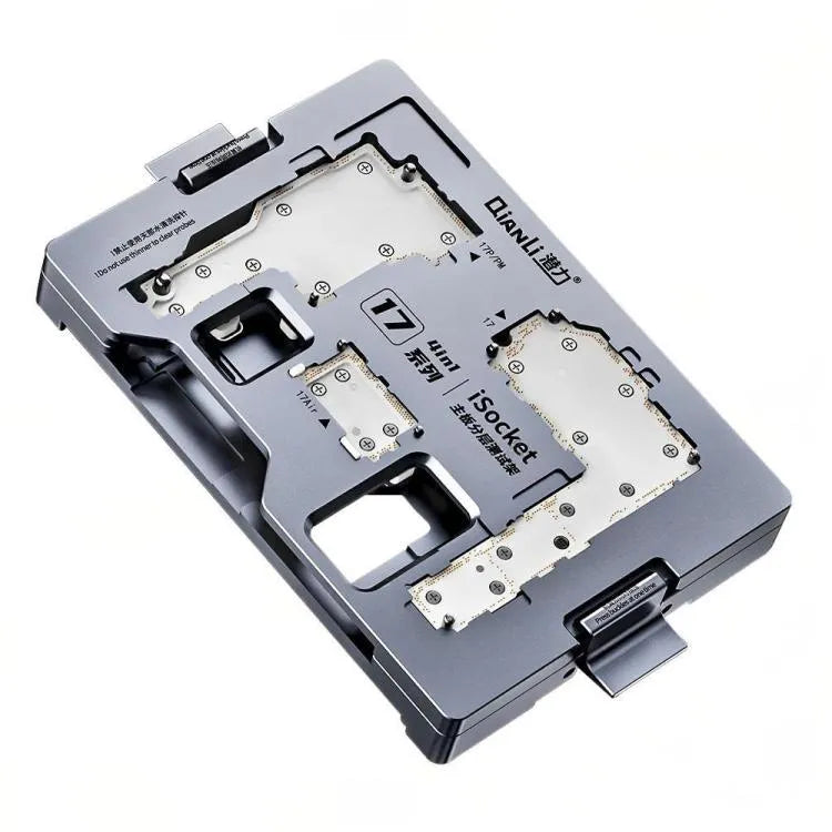 4-in-1 QianLi iSocket 17 Series moederbord testarmatuur met meerdere lagen voor iPhone 17-serie